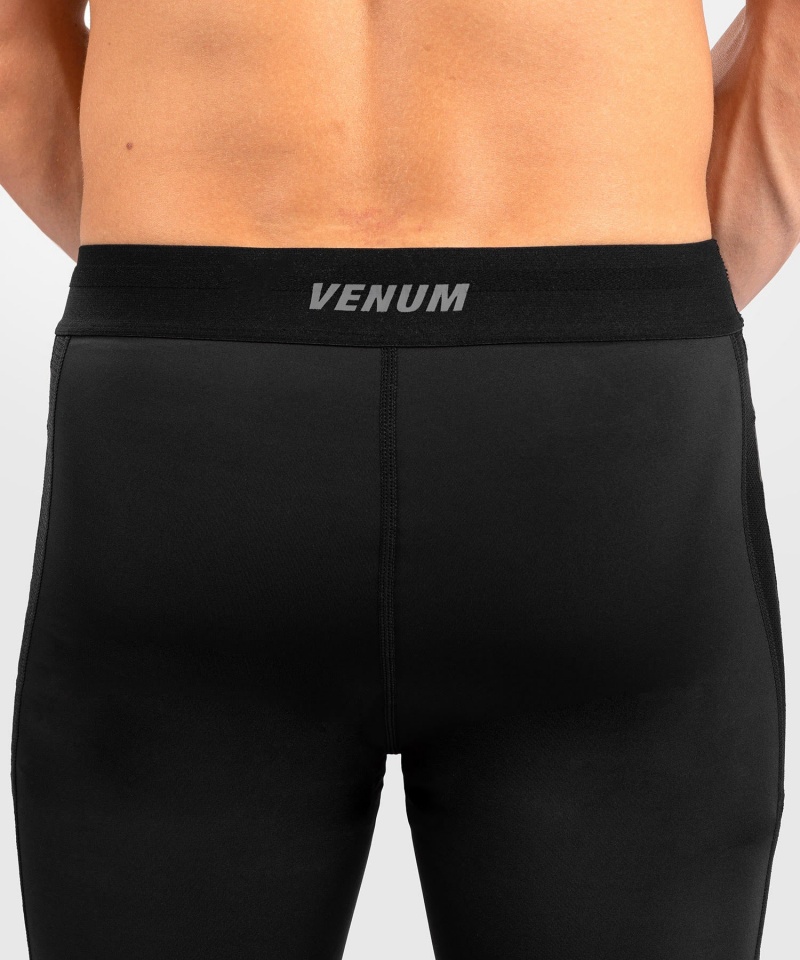 Venum G-Fit Air Spat(Compression) Miesten Leggings Mustat | 29634-YUBX | Suomi