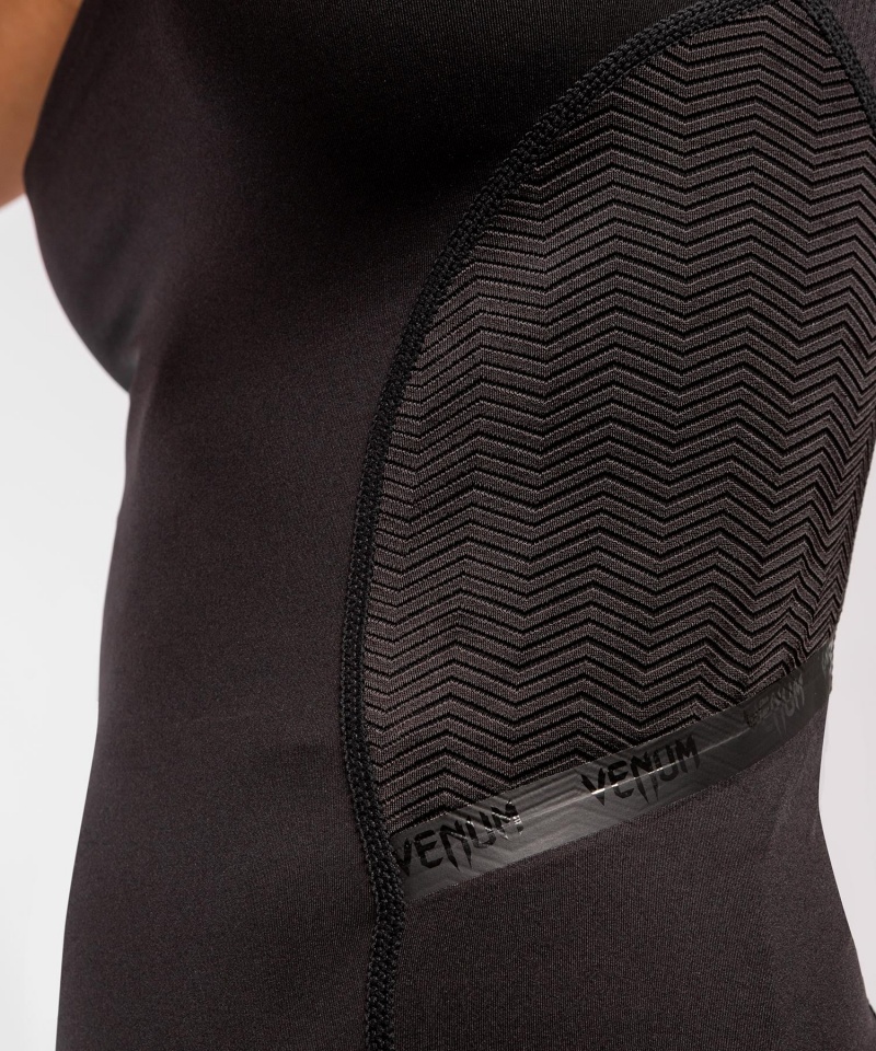 Venum G-Fit Dry-Tech Naisten Hihaton Paita Mustat | 14965-VWHS | Suomi