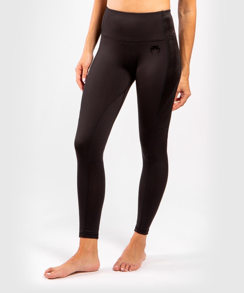 Venum G-Fit Naisten Leggings Mustat | 74321-FUGR | Suomi