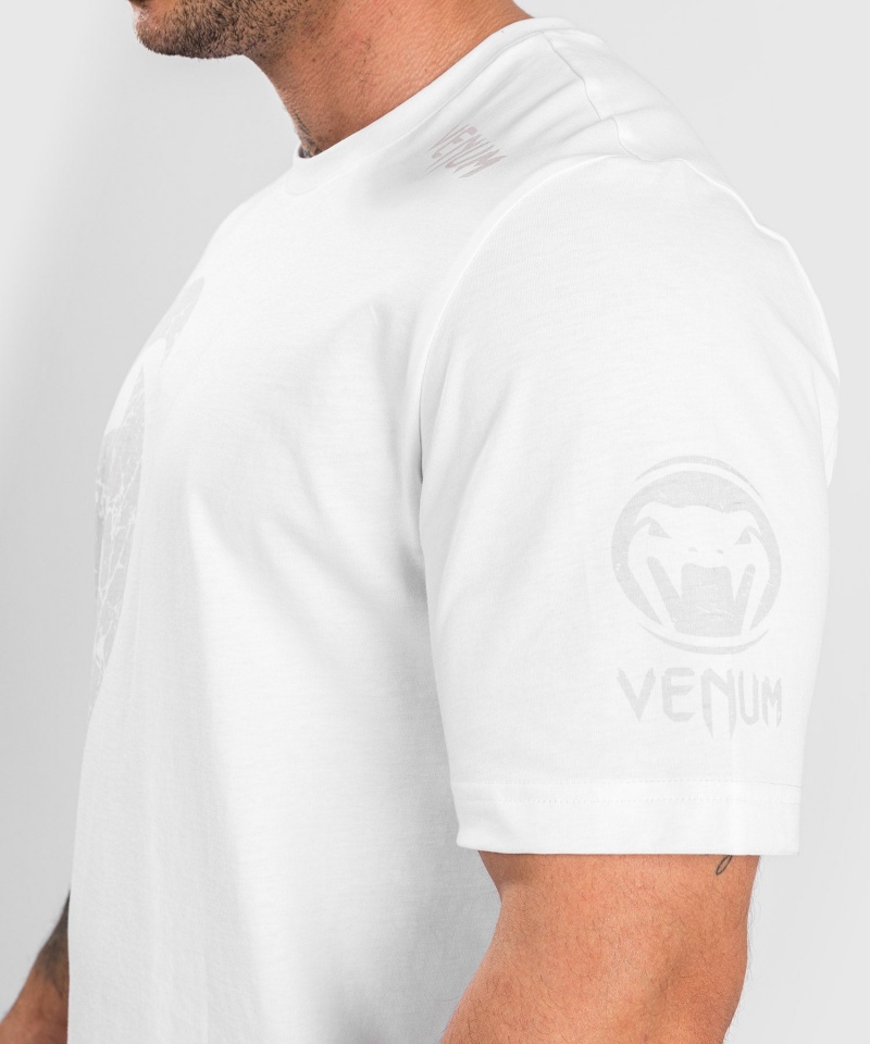 Venum GIANT REGULAR FIT Miesten T-Paita Valkoinen | 98671-JHOP | Suomi