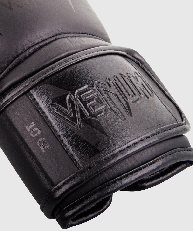 Venum Giant 3.0 Nappa Nahkaiset(Muay Thai) Miesten Nyrkkeilyhanskat Mustat | 12530-IOWN | Suomi