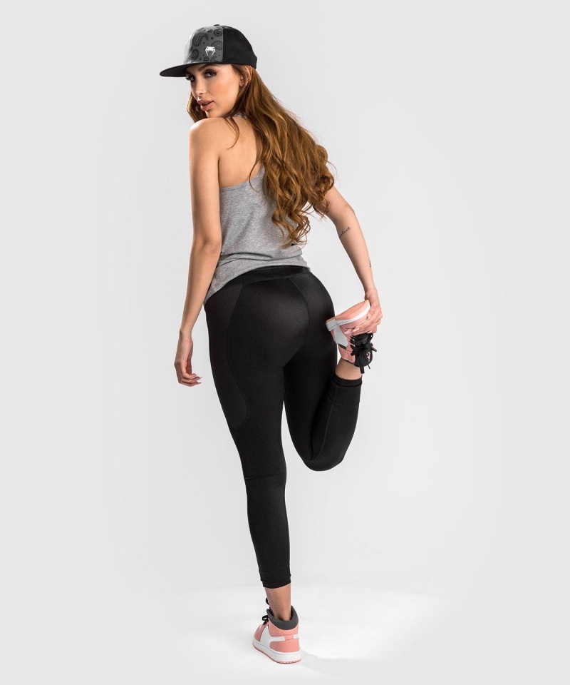 Venum Glow 7/8 Naisten Leggings Mustat | 21407-GUDX | Suomi