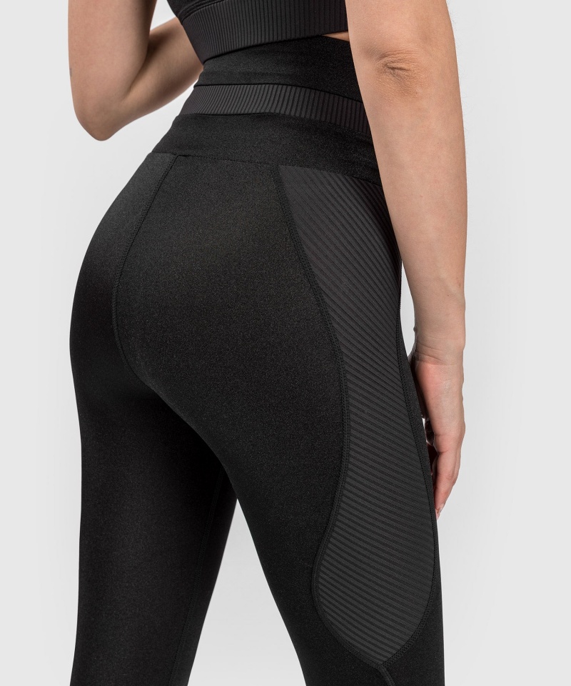 Venum Glow Naisten Leggings Mustat | 12659-IJQA | Suomi