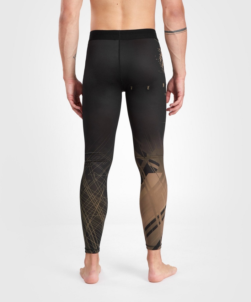 Venum Gorilla Jungle Spats(Compression) Miesten Leggings Mustat Harmaat | 20745-HEIO | Suomi