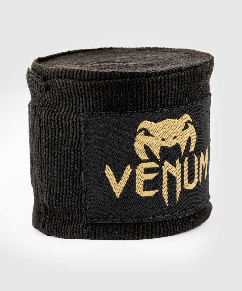 Venum Kontact (2.5m) Boxing Miesten Nyrkkeilyside Mustat Kultaiset | 54309-GOYN | Suomi