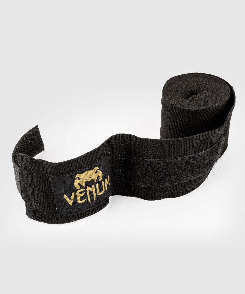 Venum Kontact (2.5m) Boxing Miesten Nyrkkeilyside Mustat Kultaiset | 54309-GOYN | Suomi