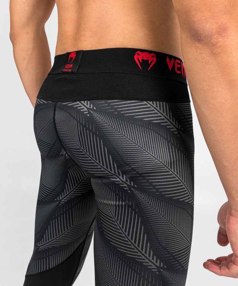 Venum Phantom Spats(Compression) Miesten Leggings Mustat Punainen | 09513-EGDY | Suomi