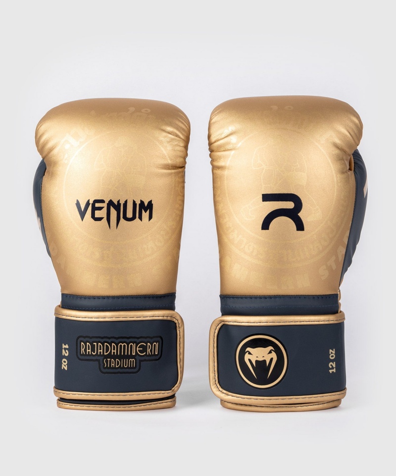 Venum RAJADAMNERN x(Muay Thai) Miesten Nyrkkeilyhanskat Harmaat | 82409-UZGA | Suomi