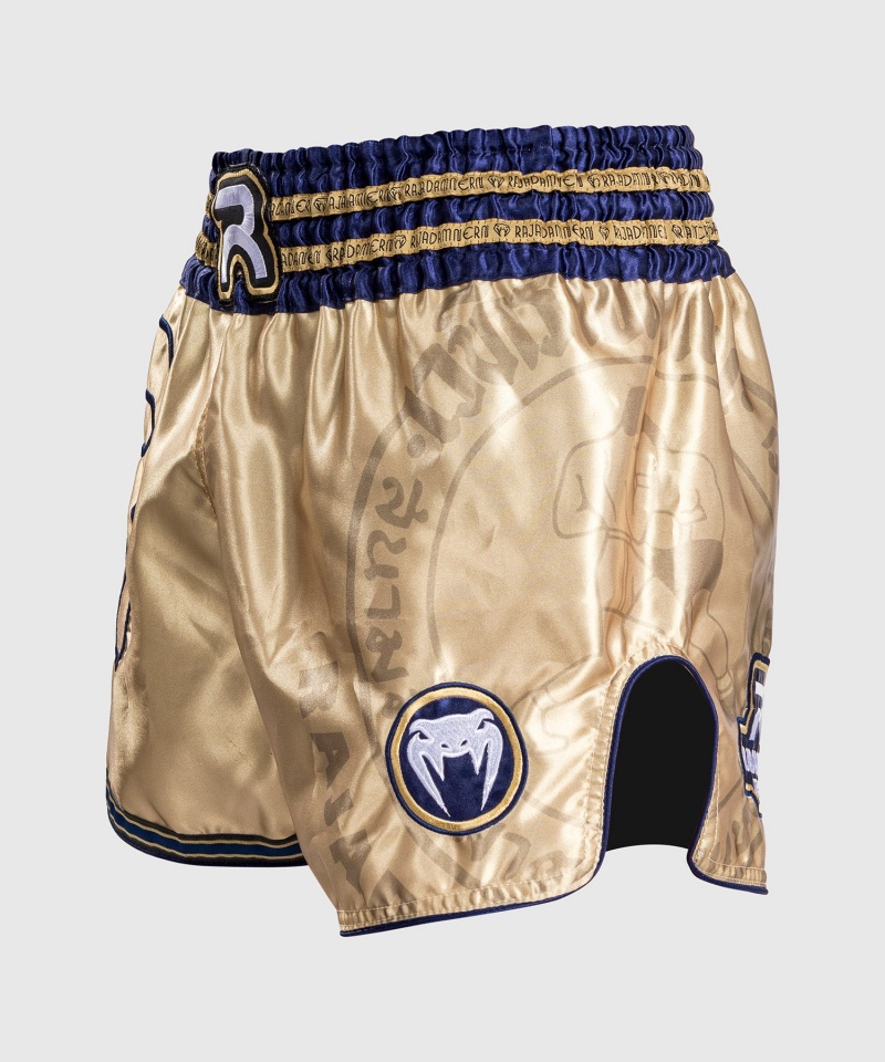 Venum RAJADAMNERN x Naisten Muay Thai Shortsit Harmaat | 92156-JNXS | Suomi