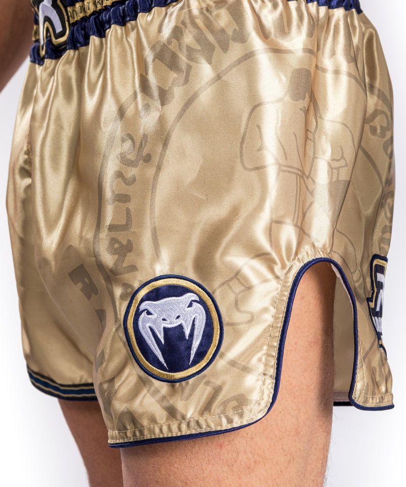 Venum RAJADAMNERN x Naisten Muay Thai Shortsit Harmaat | 92156-JNXS | Suomi