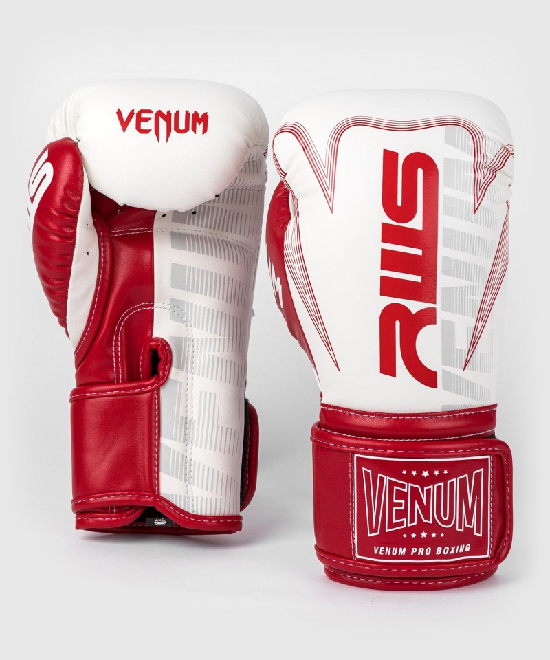 Venum RWS x(Muay Thai) Miesten Nyrkkeilyhanskat Valkoinen | 59180-CYDO | Suomi