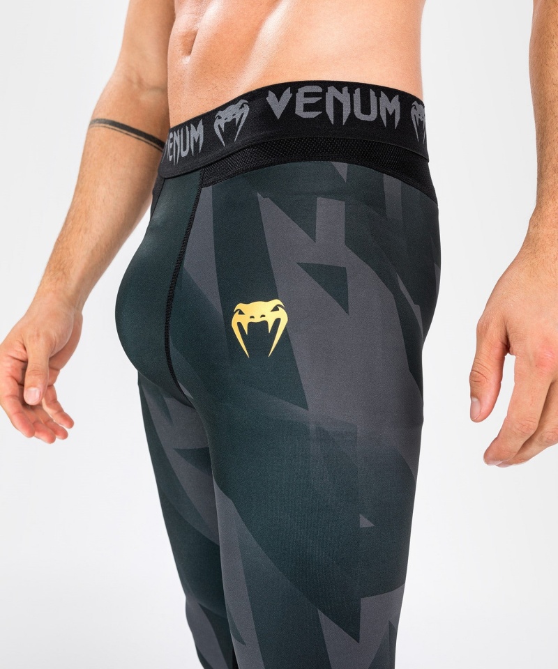 Venum Razor Spats(Compression) Miesten Leggings Mustat Kultaiset | 71829-XDHR | Suomi