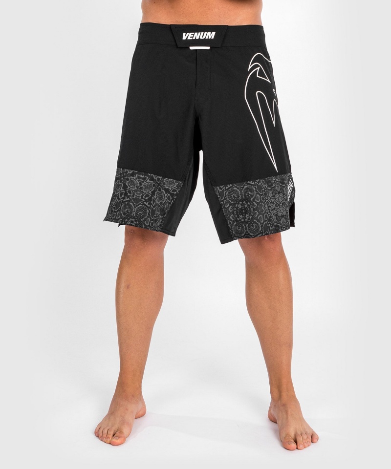 Venum Reflective Light 4.0 Miesten Nyrkkeilyshortsit Mustat Valkoinen | 73862-BTFA | Suomi