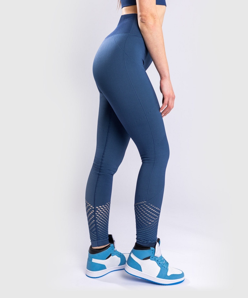 Venum Sparring Seamless Naisten Leggings Laivastonsininen Sininen | 42980-PVLD | Suomi