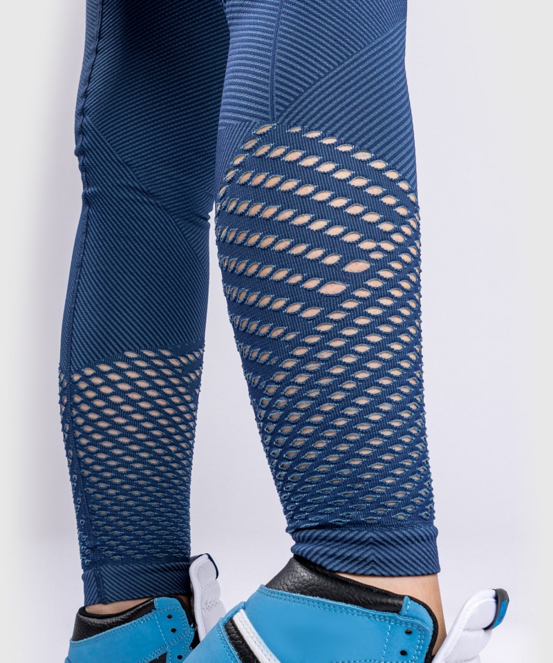 Venum Sparring Seamless Naisten Leggings Laivastonsininen Sininen | 42980-PVLD | Suomi