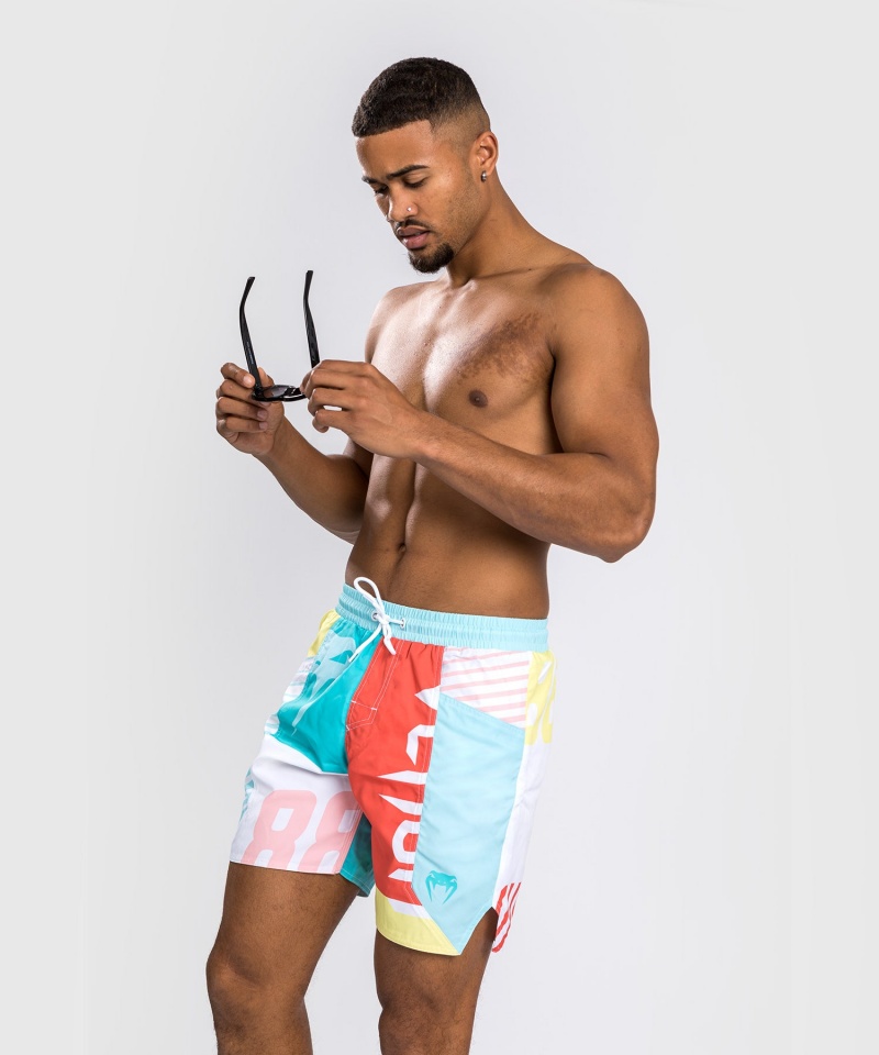 Venum Summer 88 Miesten Boardshortsit Sininen Punainen | 40685-UZEV | Suomi