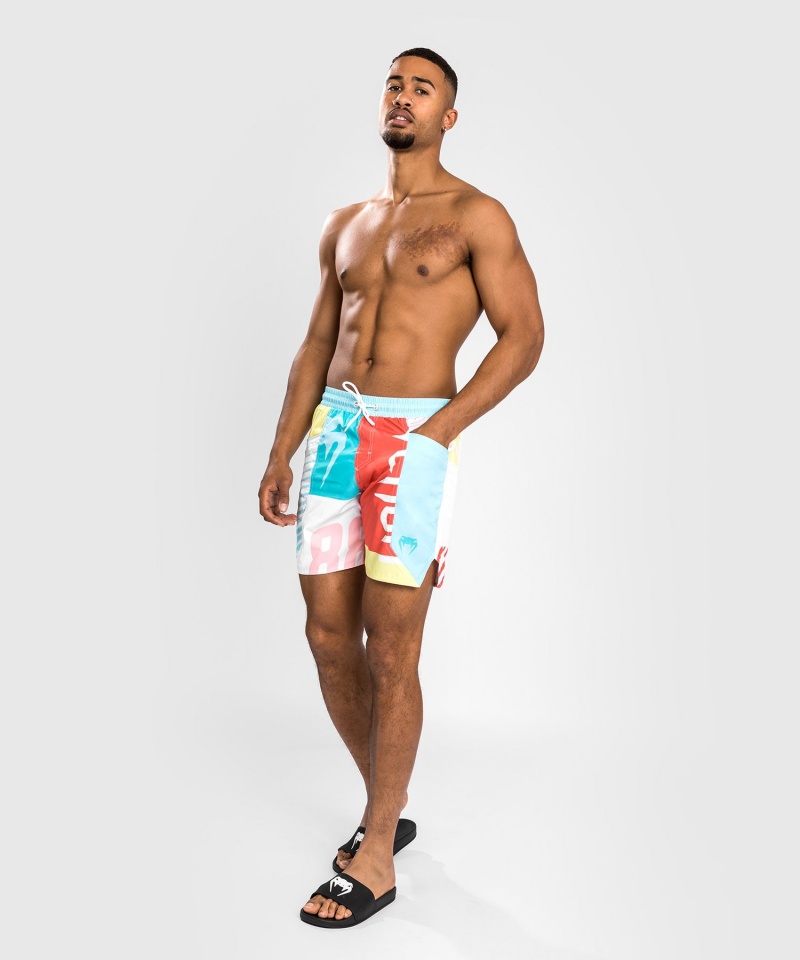 Venum Summer 88 Miesten Boardshortsit Sininen Punainen | 40685-UZEV | Suomi