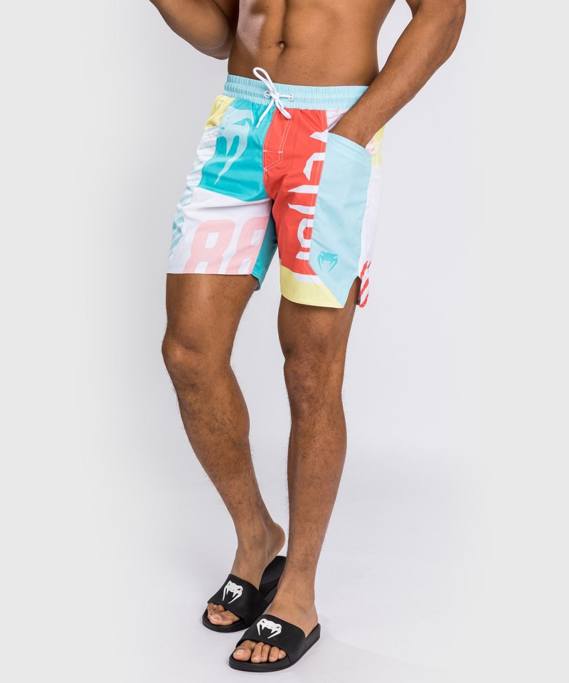 Venum Summer 88 Miesten Boardshortsit Sininen Punainen | 40685-UZEV | Suomi