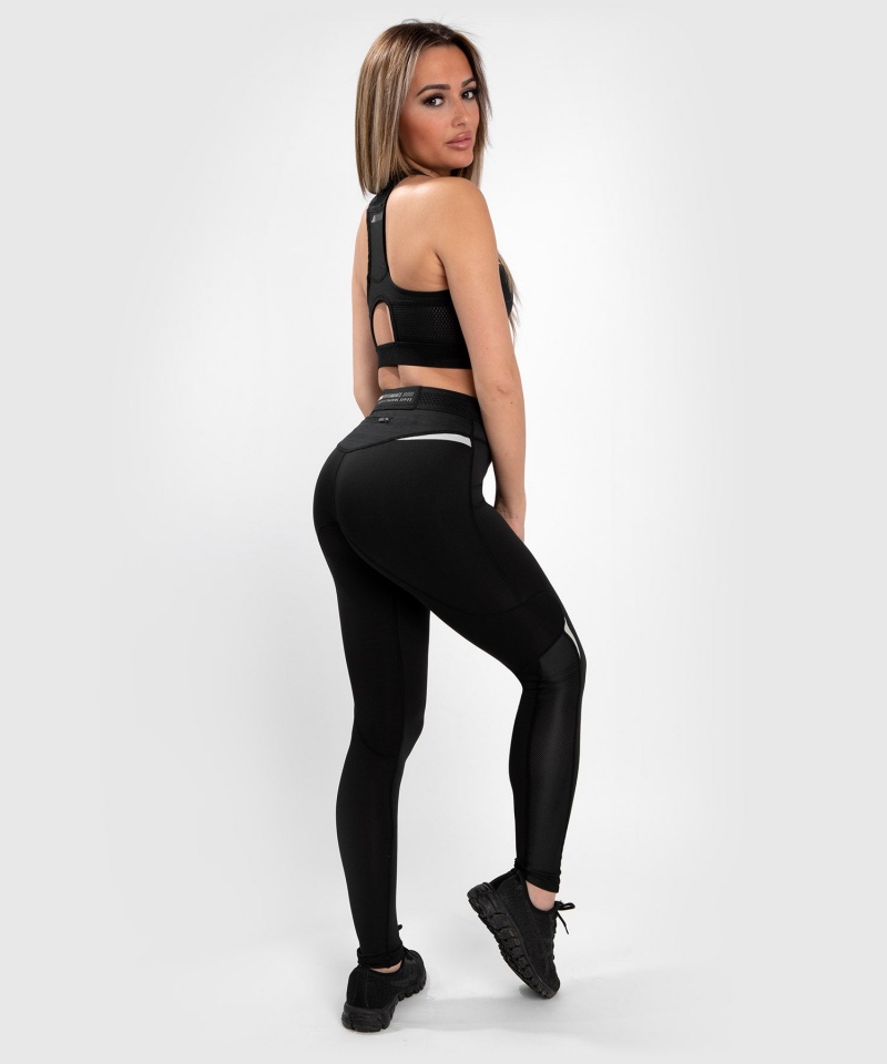 Venum Tempest 2.0 7/8 Naisten Leggings Mustat Harmaat | 69817-KYLA | Suomi