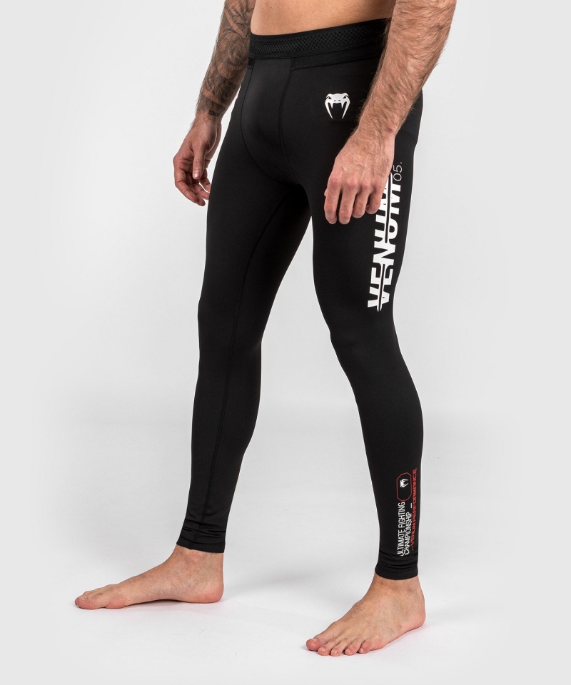 Venum UFC Adrenaline By Fight Week Performance(Compression) Miesten Leggings Mustat | 67945-NEUI | Suomi