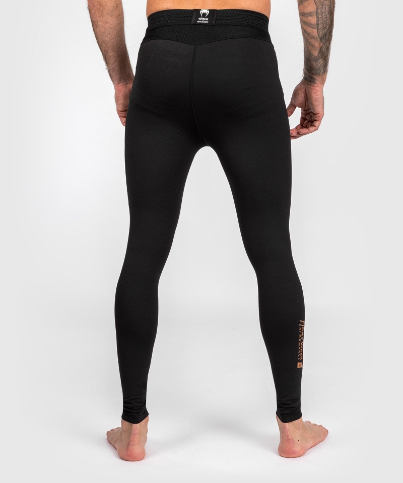 Venum UFC Adrenaline By Fight Week Performance(Compression) Miesten Leggings Mustat | 67945-NEUI | Suomi