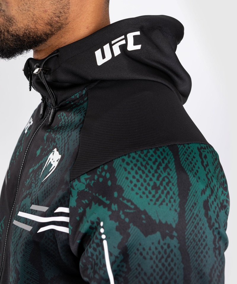 Venum UFC Adrenaline by Venum Authentic Fight Night Emerald Edition Walkout Miesten Huppari Vihreä Mustat | 37582-NCVT | Suomi