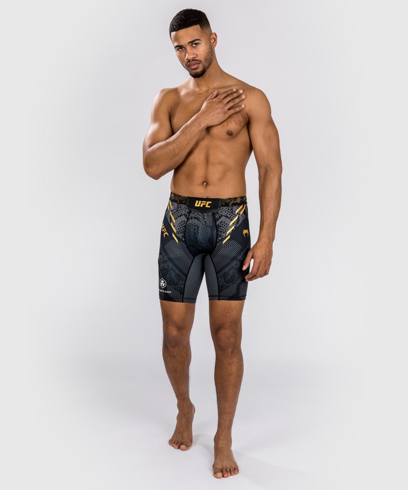 Venum UFC Adrenaline by Venum Authentic Fight Night Vale Tudo(Compression) Miesten Shortsit Kultaiset | 49820-VFJX | Suomi