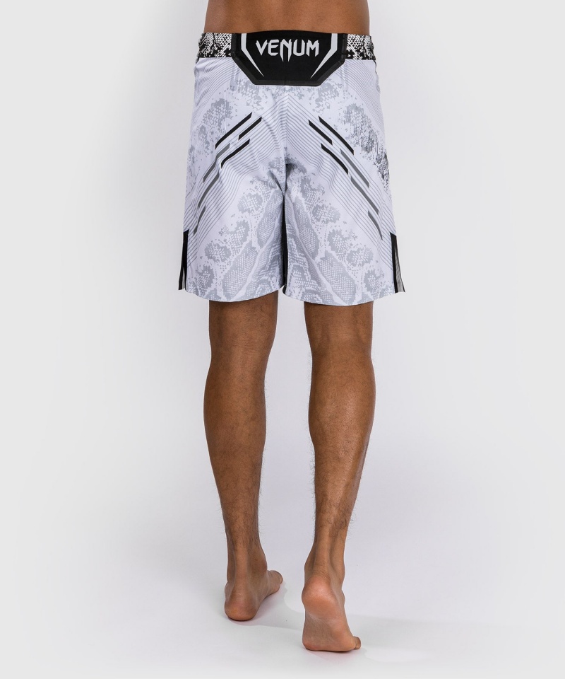 Venum UFC Adrenaline by Venum Authentic Fight Night Long Fit Miesten Nyrkkeilyshortsit Valkoinen | 48275-NPUI | Suomi