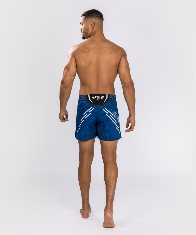 Venum UFC Adrenaline by Venum Authentic Fight Night Lyhyt Fit Miesten Nyrkkeilyshortsit Sininen | 03927-NXKS | Suomi