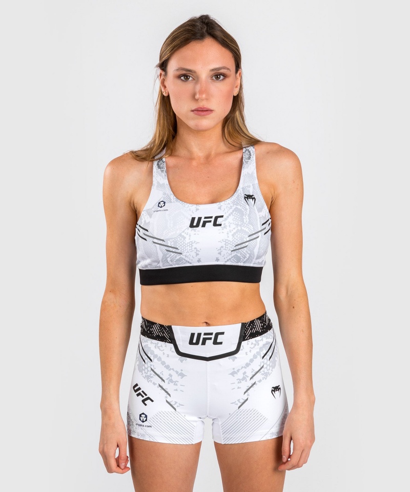 Venum UFC Adrenaline by Venum Authentic Fight Night Naisten Urheiluliivi Valkoinen | 57390-GXHI | Suomi