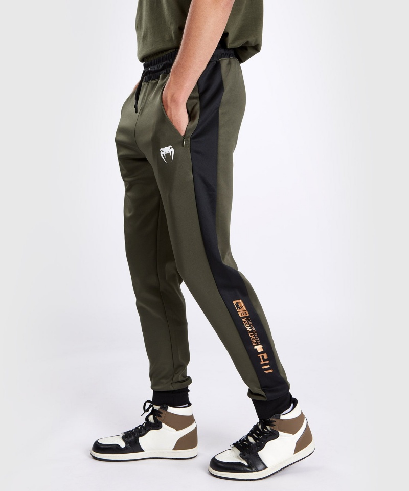 Venum UFC Adrenaline by Venum Fight Week Performance Miesten Jogger Housut Khaki | 93064-COZB | Suomi