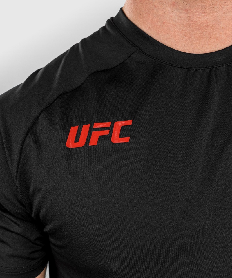 Venum UFC Adrenaline by Venum Fight Week Dry-tech Miesten T-Paita Mustat | 71362-HZIR | Suomi