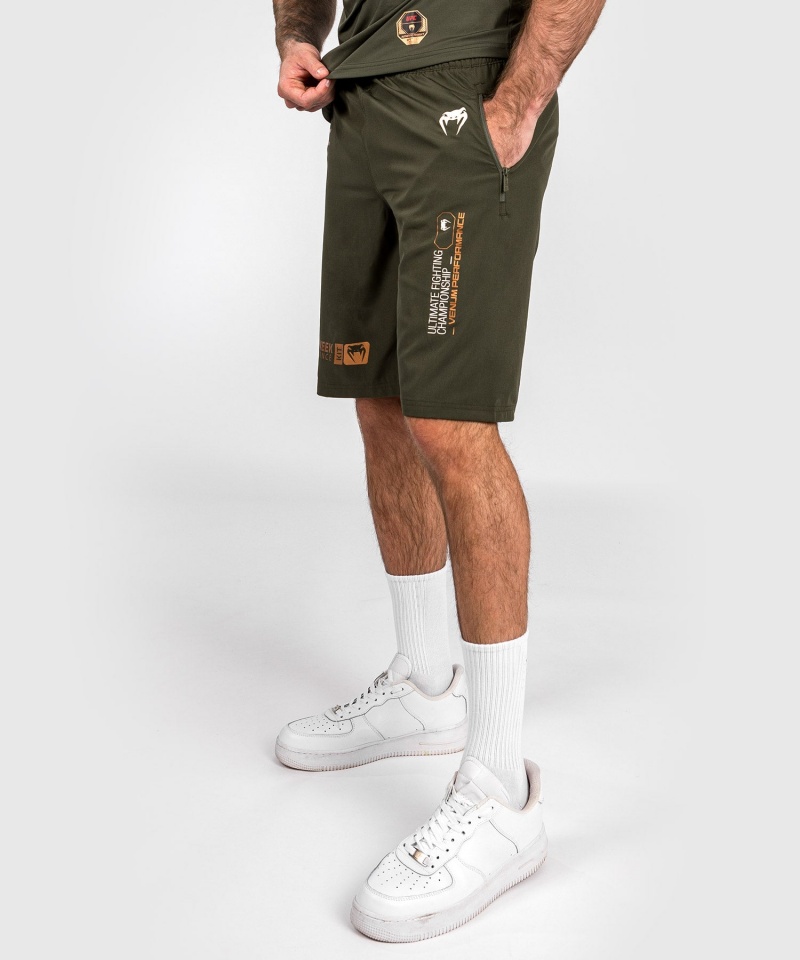 Venum UFC Adrenaline by Venum Fight Week Performance Miesten Shortsit Khaki | 10534-PGCM | Suomi