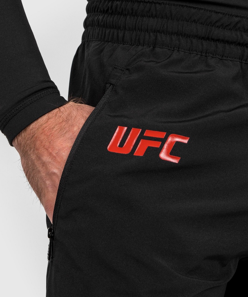 Venum UFC Adrenaline by Venum Fight Week Performance Miesten Shortsit Mustat | 95602-MUNF | Suomi