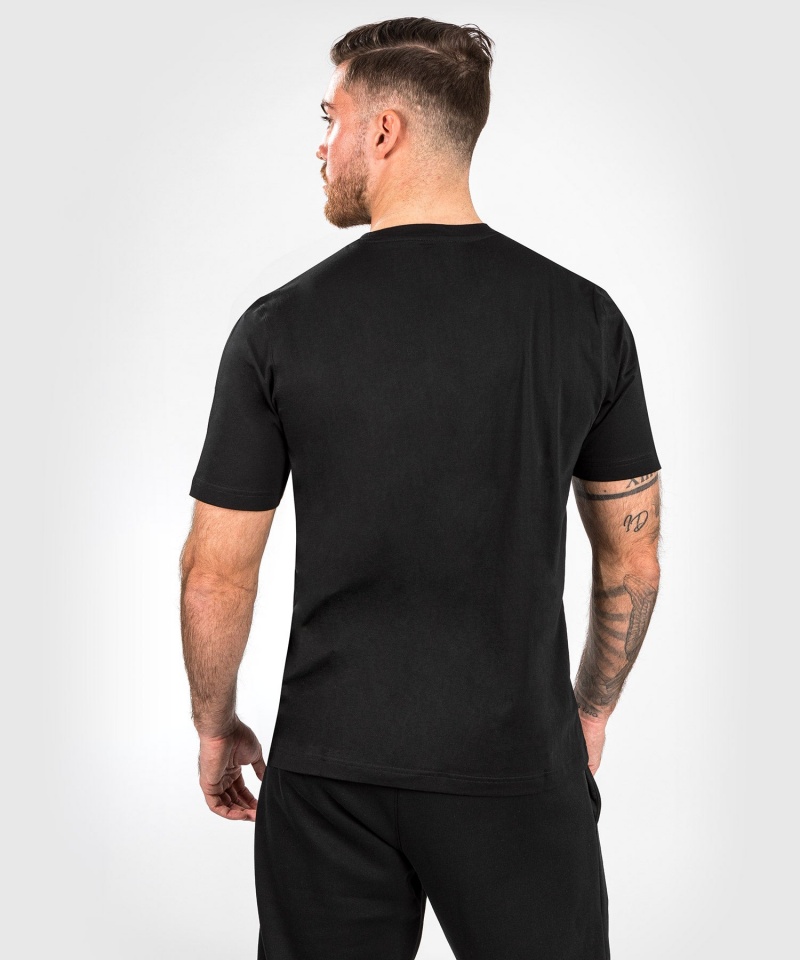 Venum UFC Adrenaline by Venum Replica Lyhyt-sleeve Miesten T-Paita Mustat | 75184-QURH | Suomi