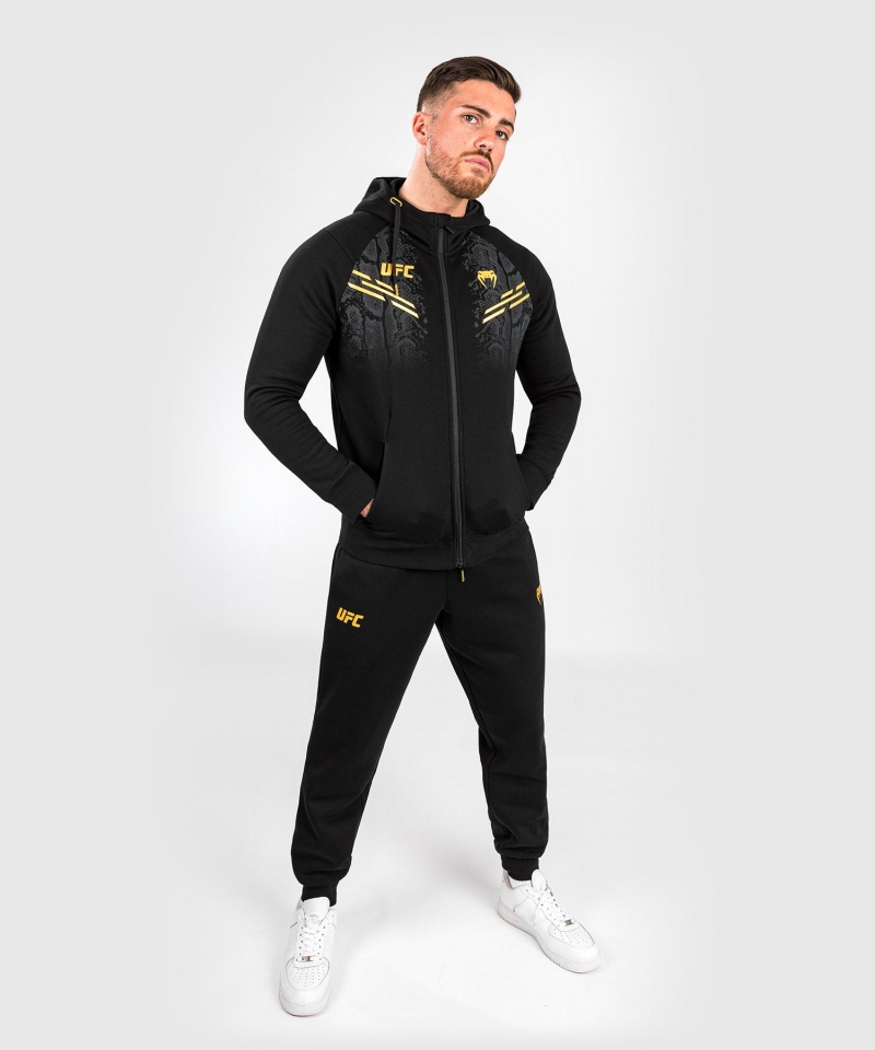 Venum UFC Adrenaline by Venum Replica Zip Miesten Huppari Kultaiset | 04213-JMPL | Suomi