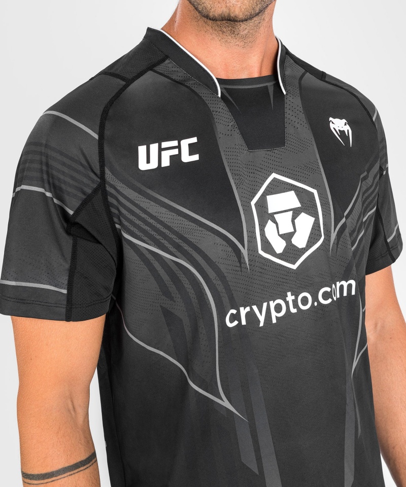 Venum UFC Authentic Fight Night 2.0 Kit by Venum Walkout Miesten T-Paita Mustat | 41832-UNSV | Suomi