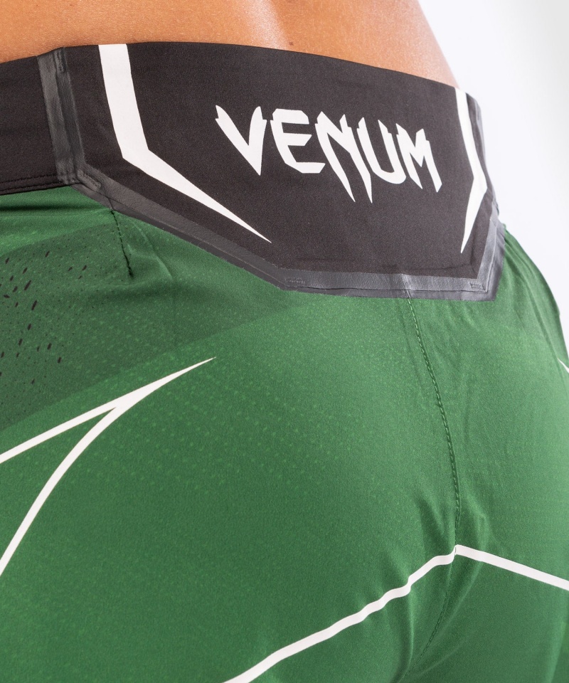 Venum UFC Authentic Fight Night Fit Naisten Nyrkkeilyshortsit Vihreä | 46910-HRSQ | Suomi