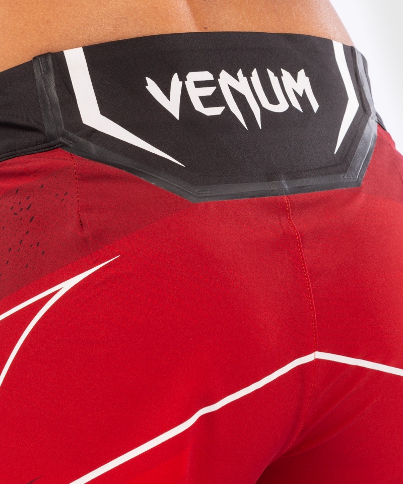 Venum UFC Authentic Fight Night Fit Naisten Nyrkkeilyshortsit Punainen | 75268-ITML | Suomi