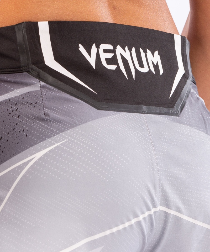 Venum UFC Authentic Fight Night Fit Naisten Nyrkkeilyshortsit Valkoinen | 70931-DXYP | Suomi