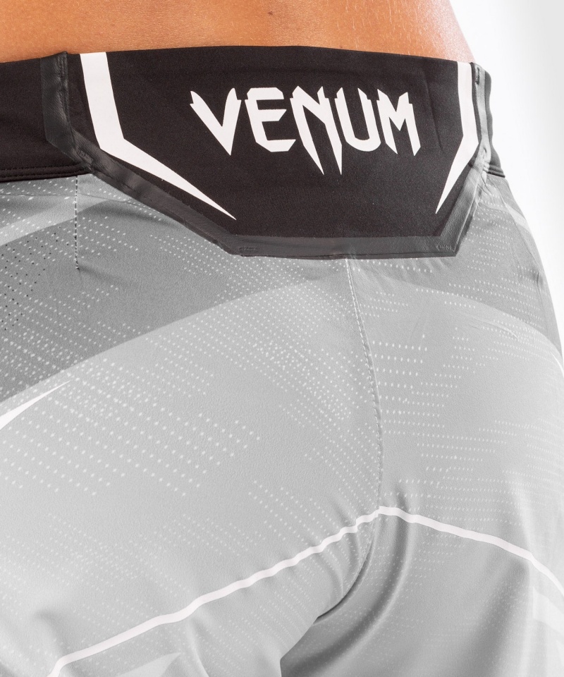 Venum UFC Authentic Fight Night Long Fit Naisten Nyrkkeilyshortsit Valkoinen | 82637-BAXW | Suomi