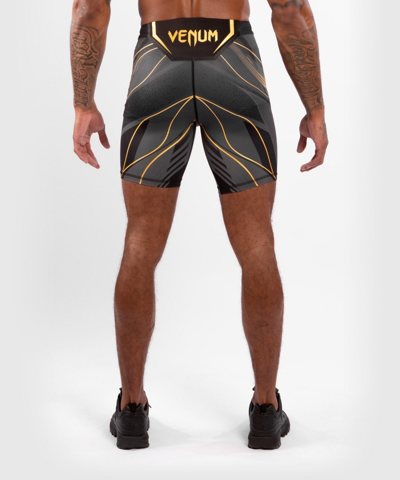 Venum UFC Authentic Fight Night Vale Long Fit Tudo (Compression) Miesten Shortsit Kultaiset | 30754-JQXA | Suomi