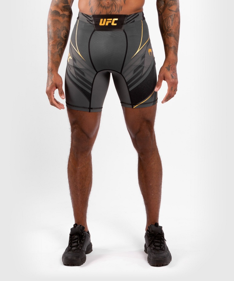 Venum UFC Authentic Fight Night Vale Long Fit Tudo (Compression) Miesten Shortsit Kultaiset | 30754-JQXA | Suomi