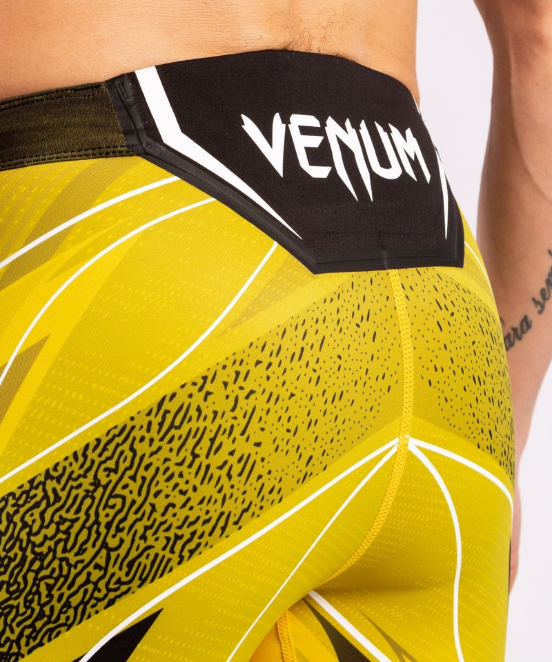 Venum UFC Authentic Fight Night Vale Long Fit Tudo (Compression) Miesten Shortsit Keltainen | 34027-PCQH | Suomi