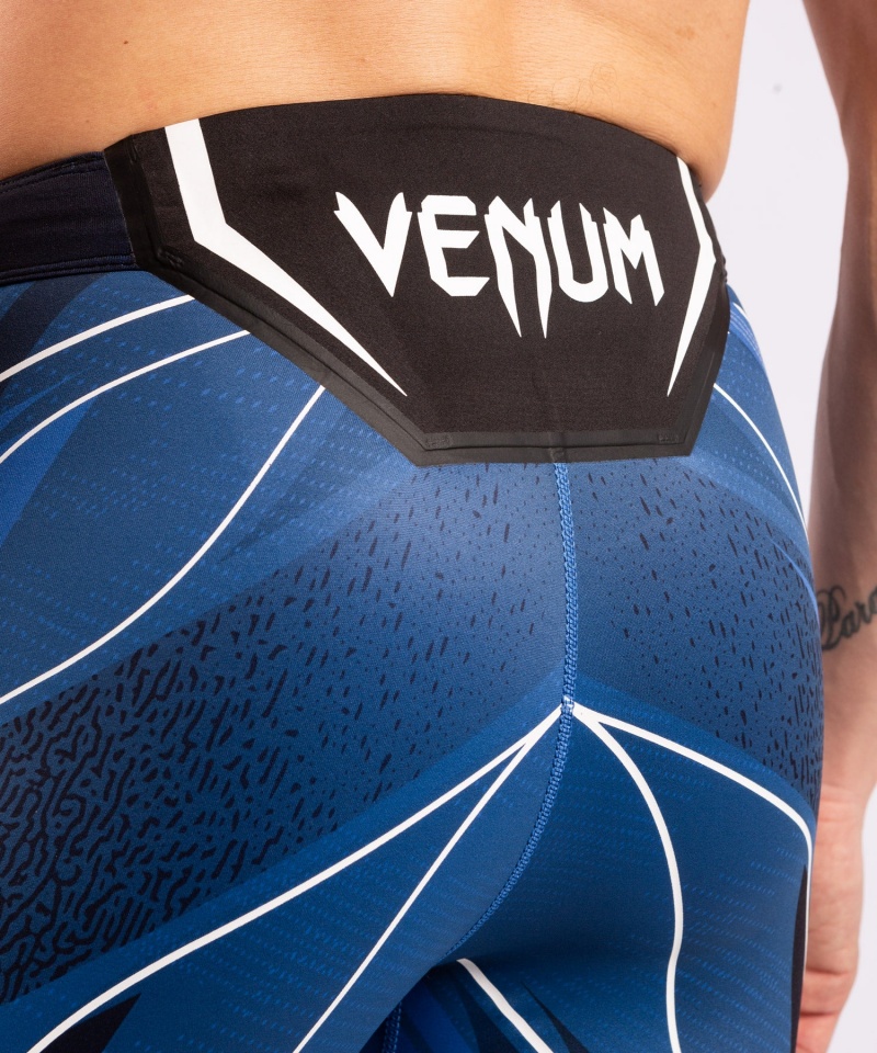 Venum UFC Authentic Fight Night Vale Long Fit Tudo (Compression) Miesten Shortsit Sininen | 84379-UXOR | Suomi