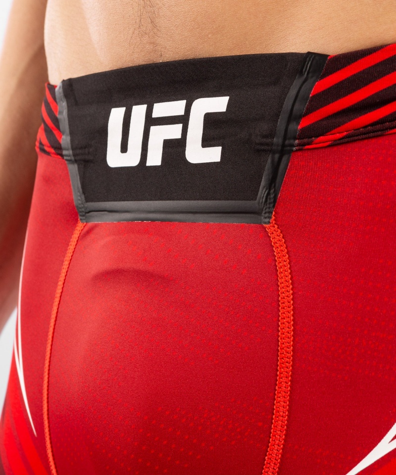 Venum UFC Authentic Fight Night Vale Lyhyt Fit Tudo (Compression) Miesten Shortsit Punainen | 01829-URZW | Suomi