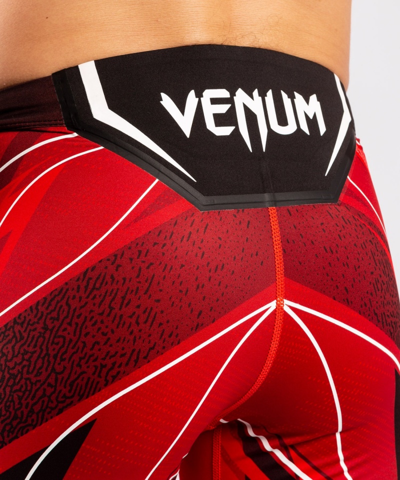 Venum UFC Authentic Fight Night Vale Lyhyt Fit Tudo (Compression) Miesten Shortsit Punainen | 01829-URZW | Suomi