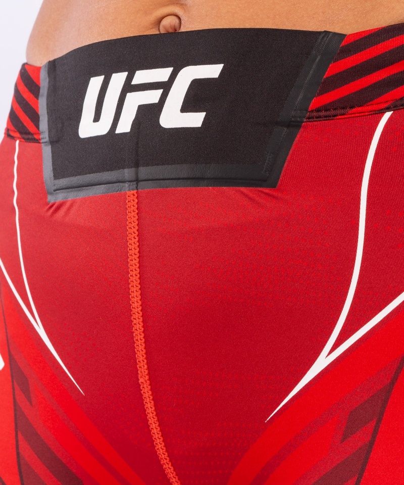 Venum UFC Authentic Fight Night Vale Lyhyt Fit Tudo Naisten Shortsit Punainen | 12489-KMHR | Suomi