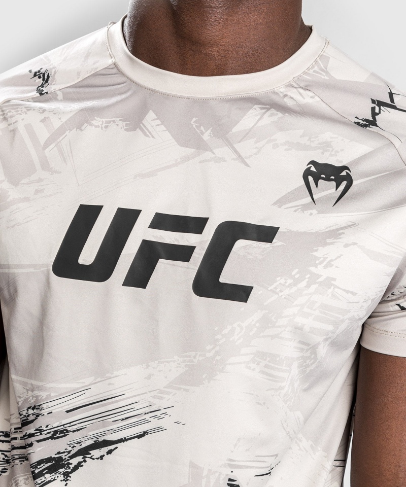 Venum UFC Authentic Fight Week 2.0 Dry Tech Miesten T-Paita Harmaat | 25906-VCHI | Suomi