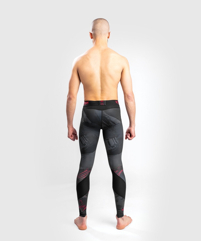 Venum UFC Authentic Fight Week 2.0 Performance(Compression) Miesten Leggings Mustat | 02689-GBNL | Suomi